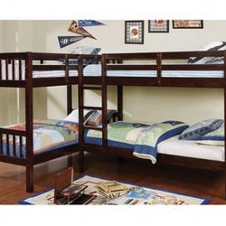 Quadruple Twin Bunk Bed 