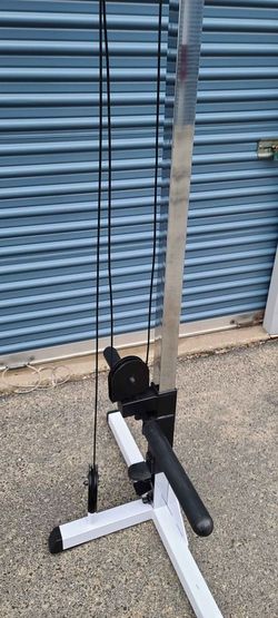 body solid crosscable high/low pulley 82hx39dx112w