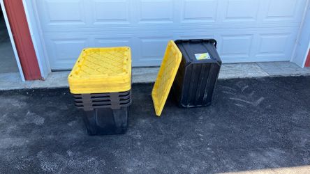 27 gallon storage bins