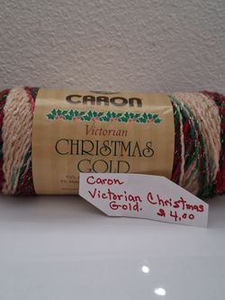 Victorian Christmas Gold Yarn