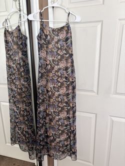 Green Floral Dress