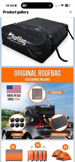Roof Bag 17 cu ft