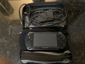 Sony PSP With Charger And Carrying Case