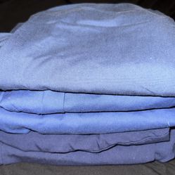 Lot of 5 Small Navy Blue Men’s Scrub Pants