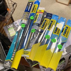 Windshield Wipers Brand New Variety $6 Each 