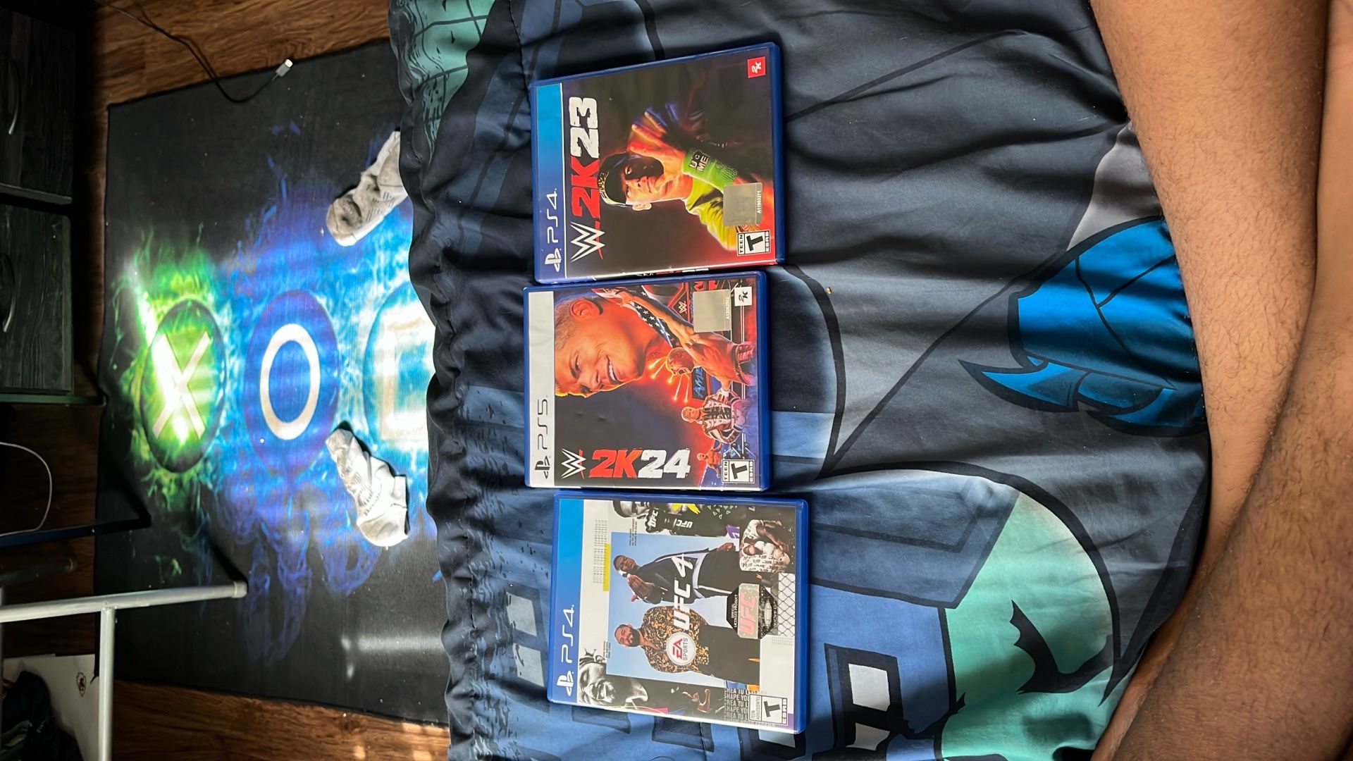 UFC 4, WWE 2k24, WWE 2k23, PlayStation 4-5 Games,
