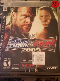 WWE smack down vs raw 2009 PS3
