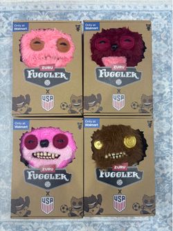 NEW Walmart Exclusive ZURU Fuggler x USA Complete Set of 4 Sealed