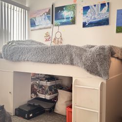 Loft Twin Bed with Storage 
