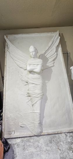 Large Plaster Angel