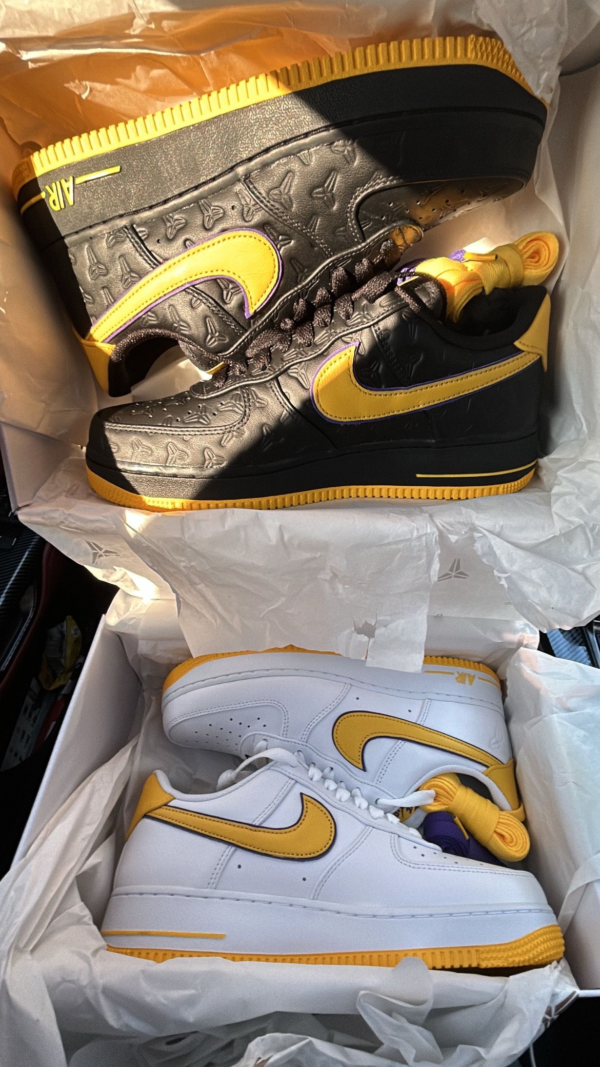 Nike Kobe AF1 White And Black Available