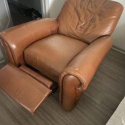 Leather Recliner 