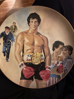 Rocky Commemorative Plate