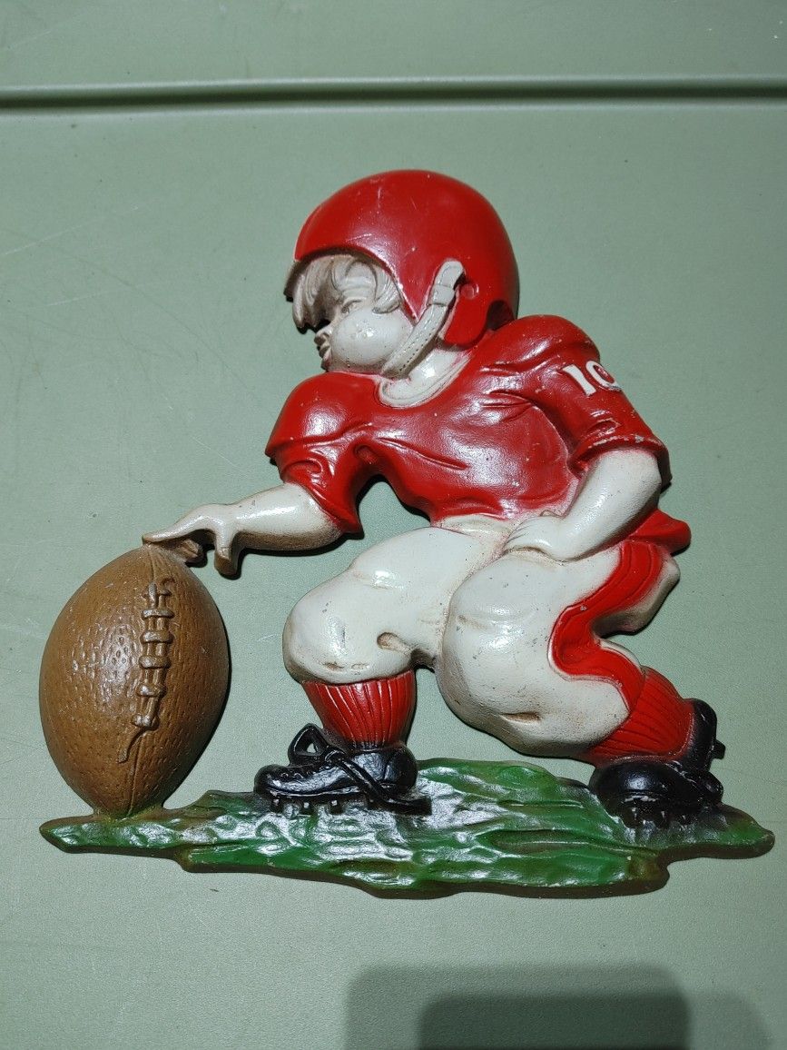 collectible metal soccer figurines