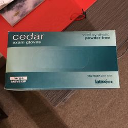 Cedar Exam Gloves