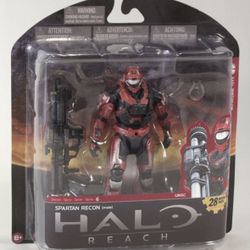 Halo Reach McFarlane Toys Red Recon Spartan Action Figure NEW RARE