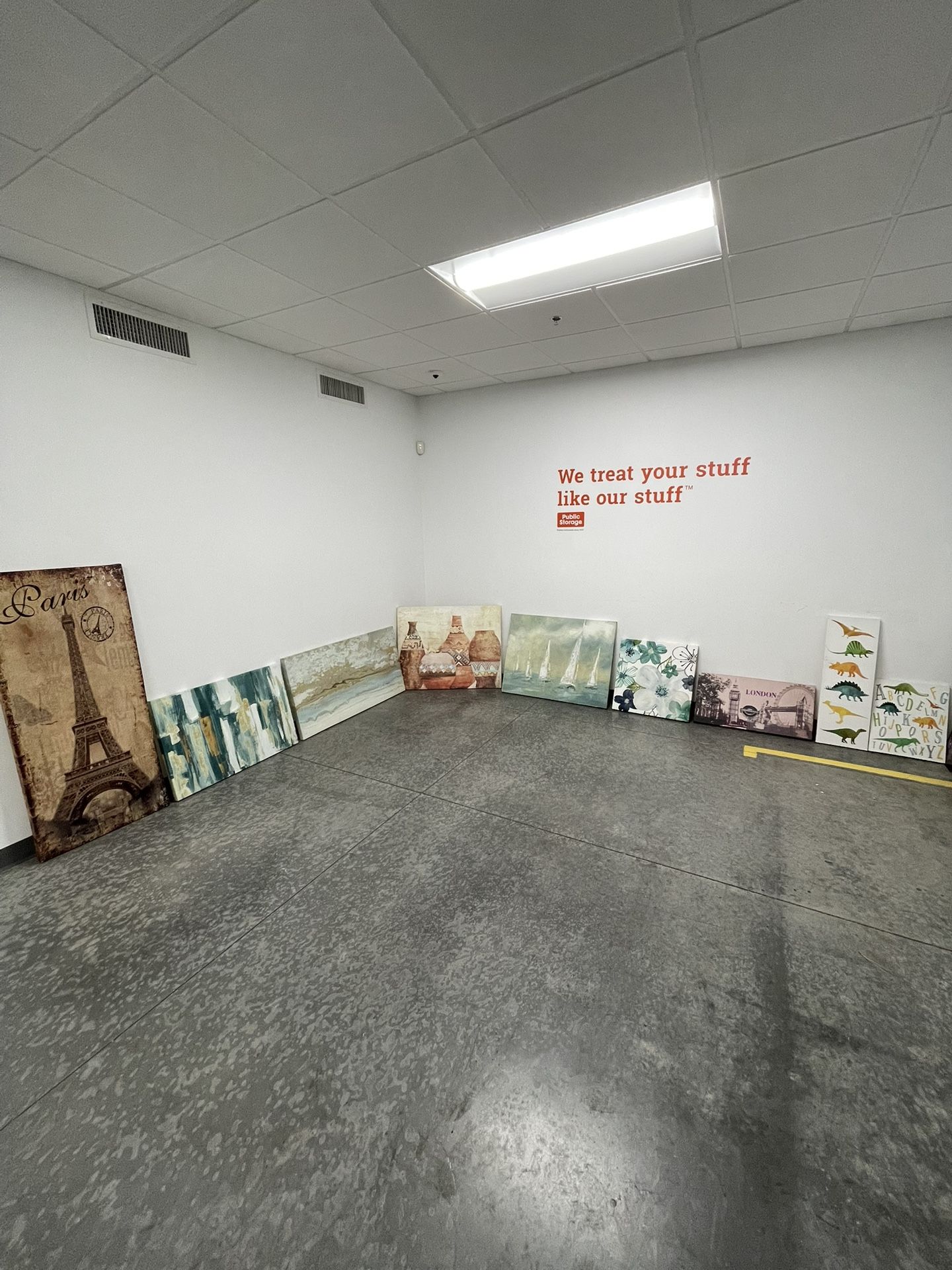 Wall Art Lot – 11 Pieces – Mixed Styles & Sizes – Used Home Décor