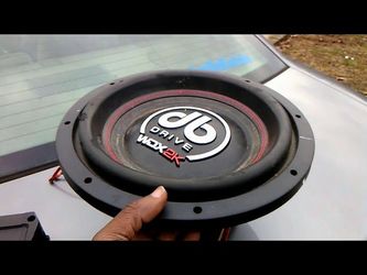 12 db drive WDX2k competition subwoofer 2000 watts $80