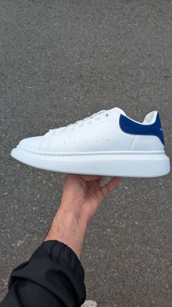 Title: Brand New Alexander McQueen Oversized Sneakers – White/Blue – Original Box