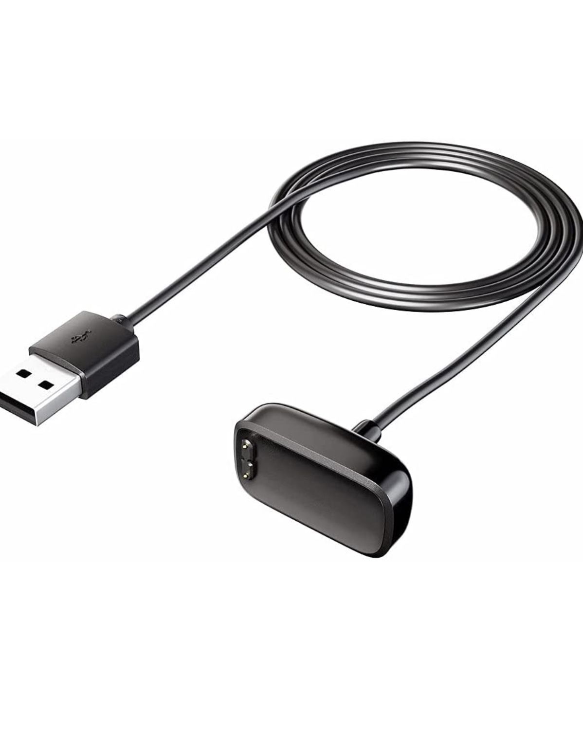 AWINNER Compatible with Fitbit Luxe Charger Cable, Replacement USB Charging Dock Stand for Fitbit Luxe (1-Pack)