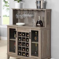 Wine -Coffee Cabinet 