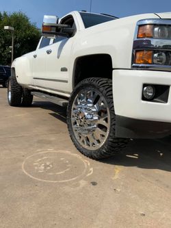 new dually wheels and tires