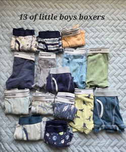 Little Boys boxers size 5