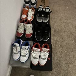 Selling jordans Size 7’5 - 8