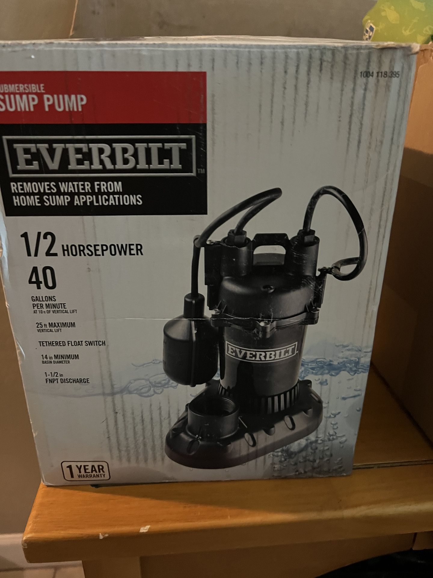 everbilt-1-2-horsepower-sump-pump-for-sale-in-mesa-az-offerup