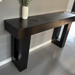 Black Console Table 