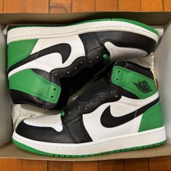 Air Jordan 1 Lucky Green size 10.5 New