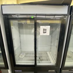 Central Double Door Slide In Refrigerator 