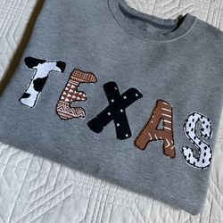 Texas UT Sweatshirt Handmade