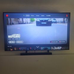 LG 83inch Smart TV with Vizio Bluetooth Surround Sound System 