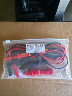 Authentic Fluke TL175 Test Leads/AC175 Alligator  Clips