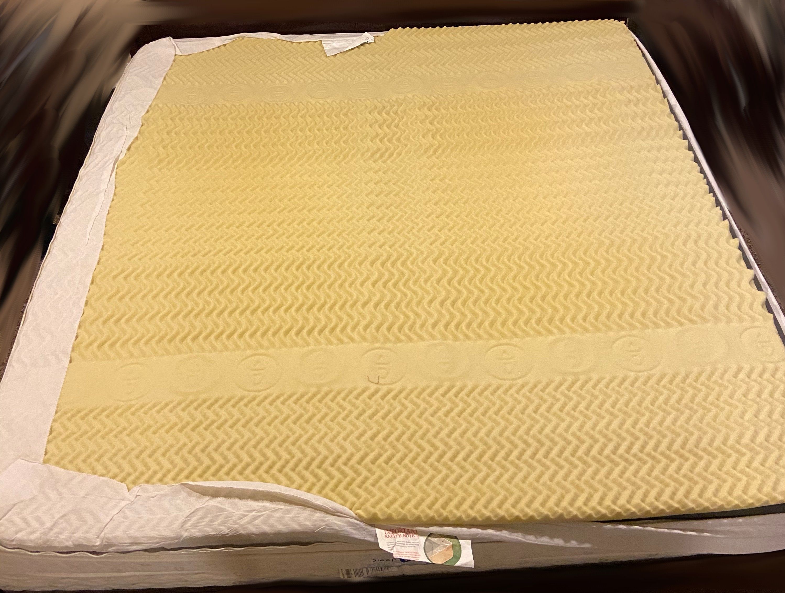 Sleep Number Classic Series C4 King Size Mattress and Platform for Sale