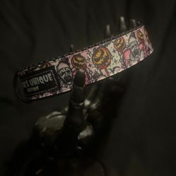 Handmade Art The Clown Dog Collar 