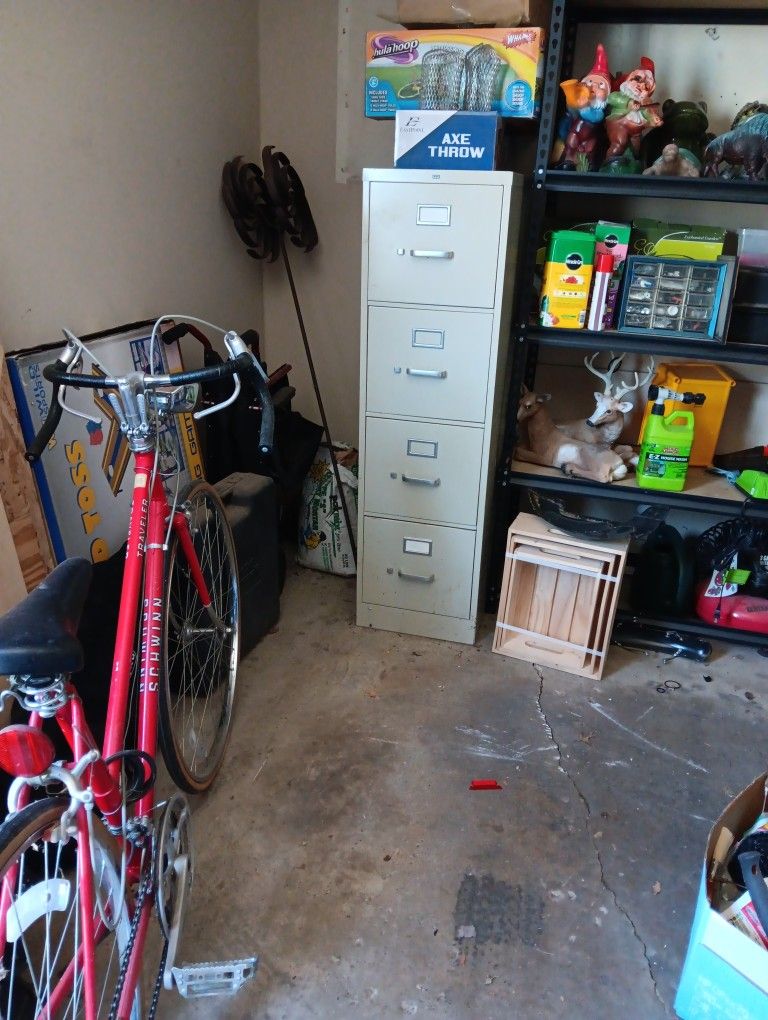 Letter-Size, 4-Drawer Home Office Metal File Cabinet