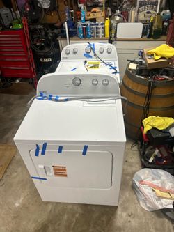 New Whirlpool washer and dryer