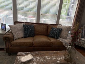 Leather Couches (2)