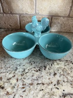 Three Bowl Serving Dish