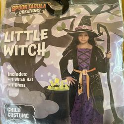 New Little Witch Halloween Costume 