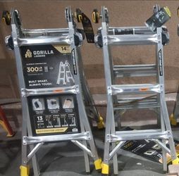 Gorilla Ladders 14 ft Multi-Position Aluminum Ladder