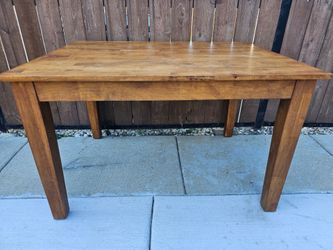 Solid Wood Rectangular Dining Table