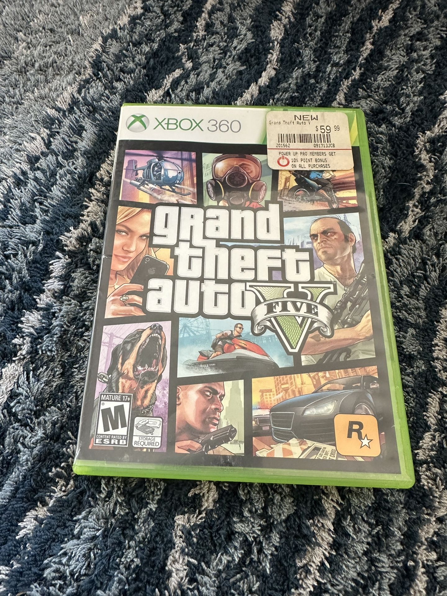 Xbox 360 Grand Theft Auto V Game
