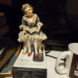 Porcelain Doll Figurine