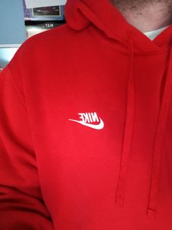 Nike hoodie large