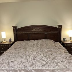 Bed Frame With Headboard