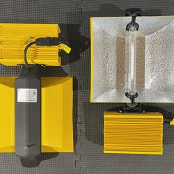 Pro Remote DE System 1000W Grow Light Fixture w/ Remote Ballast