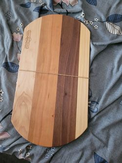 New wooden cutting board